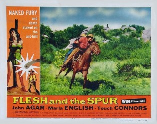 Flesh and the Spur (Lobby Card_2) 1957