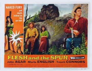 Flesh and the Spur (Lobby Card_7) 1957