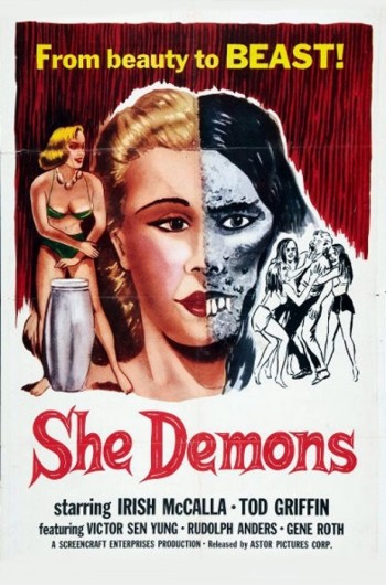 1_She Demons (One Sheet) 1958