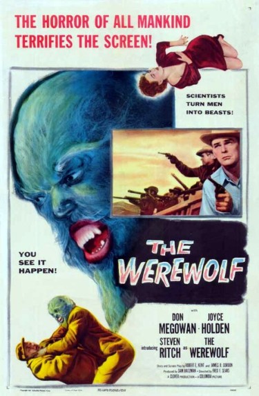 1_The Werewolf (One Sheet) 1956