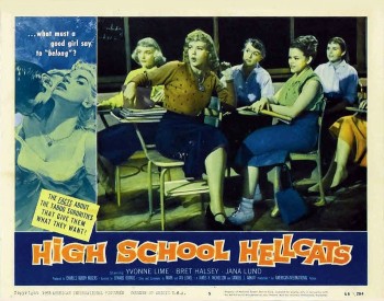 High School Hellcats (Lobby Card_5) 1958