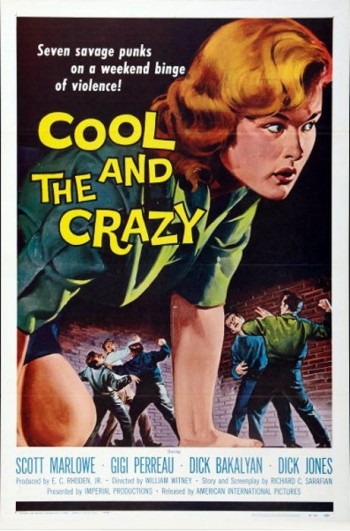 1_Cool and the Crazy (1958) One Sheet