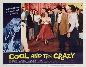 Cool and the Crazy (1958) Lobby Card_5