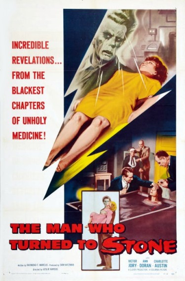 1_The Man Who Turned to Stone (One Sheet) 1957