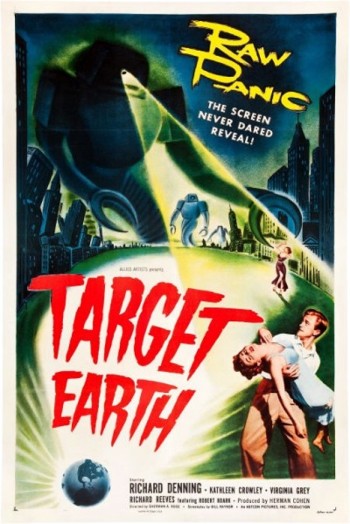 1_Target Earth (One Sheet) 1954