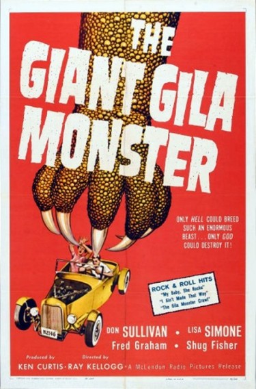 1_The Giant Gila Monster (One Sheet) 1959