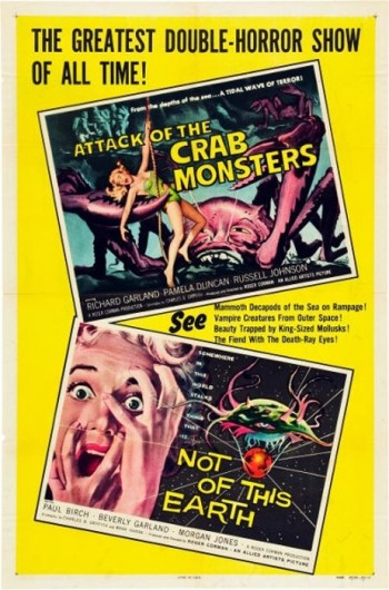 2_Attack of the Crab Monsters (Combo One Sheet) 1957