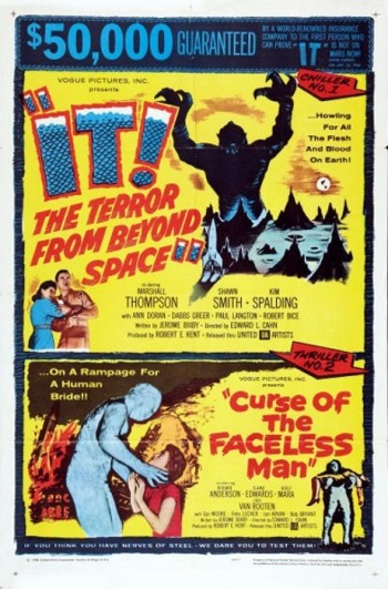 2_It Terror from Beyond Space (Combo One Sheet) 1958