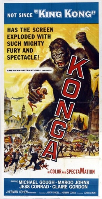 4_Konga (Three Sheet) 1961