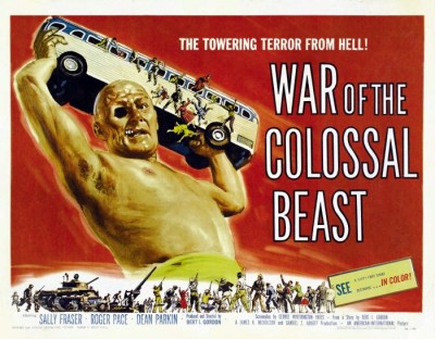 4_War of the Colossal Beast (Half Sheet) 1958