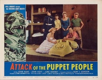 Attack of the Puppet People (Lobby Card_6) 1958