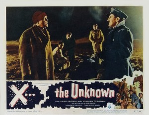 X the Unknown  (Lobby Card_4) 1957