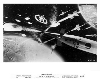 Battle in Outer Space (Production Still) 1960_29