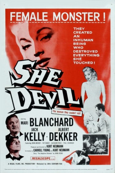 1_She Devil (One Sheet) 1957